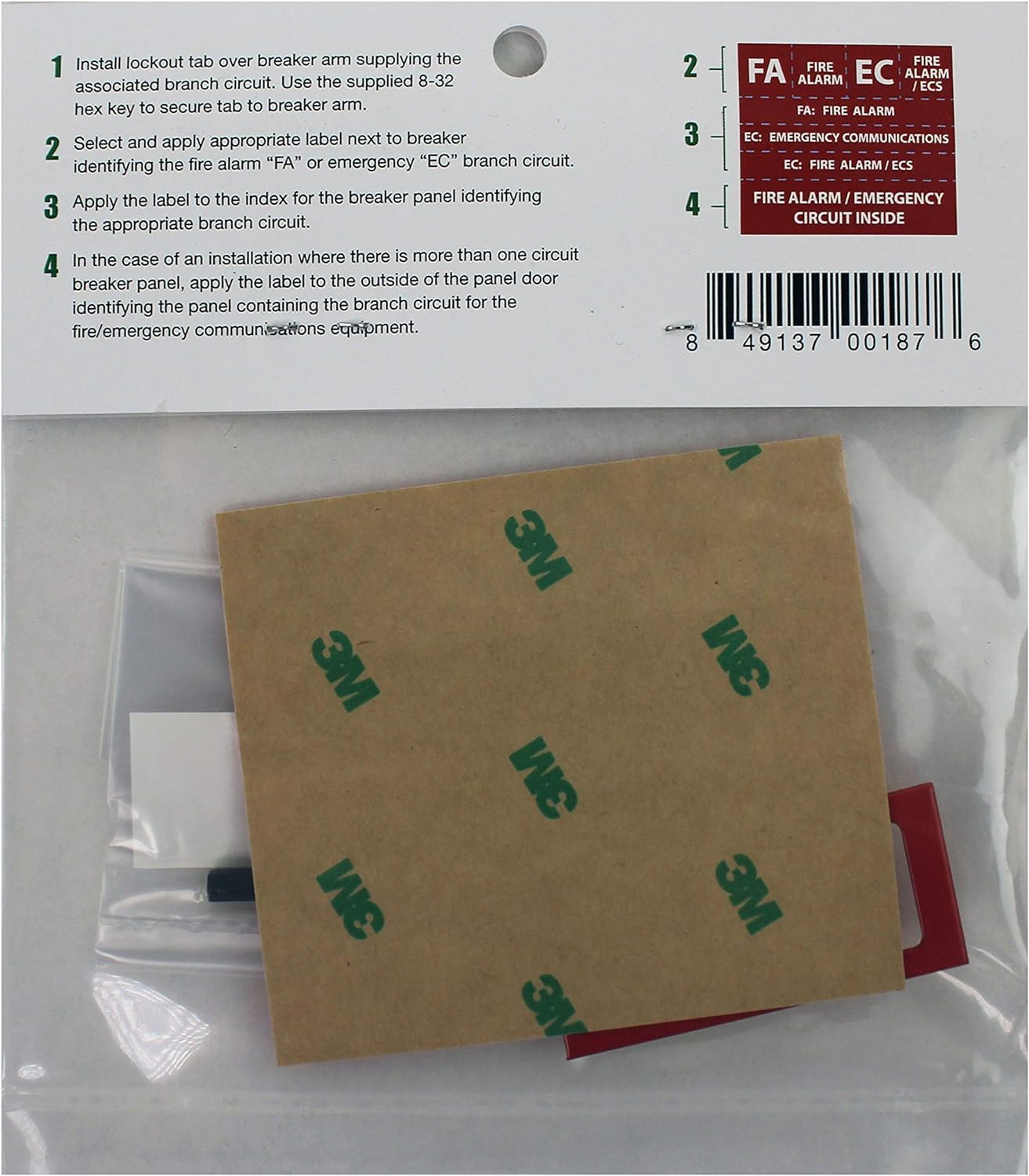 Space Age 3 Set - EClips ELOCK-FA, E-Series Fire Lockout Kit