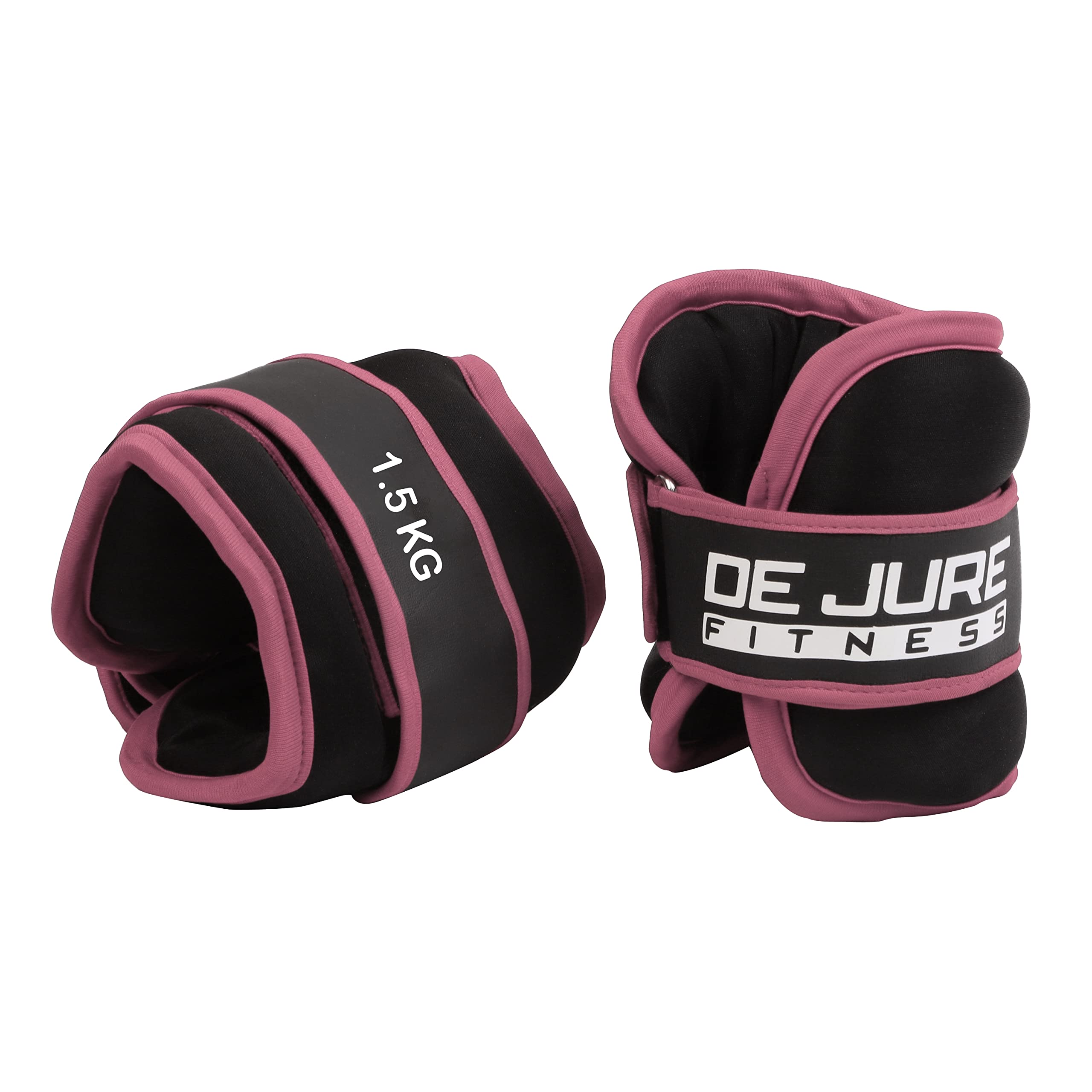 De Jure Fitness Ankle Weights, 0.5-2.5kg Ankle Weights Wrist Weights Adjustable Straps for Fitness, Walking, Running, Jogging, Exercise, Gym, Workout (1.5 KG Pair) (B0C5DV9KRR) Amazon Price History, Amazon Price Tracker