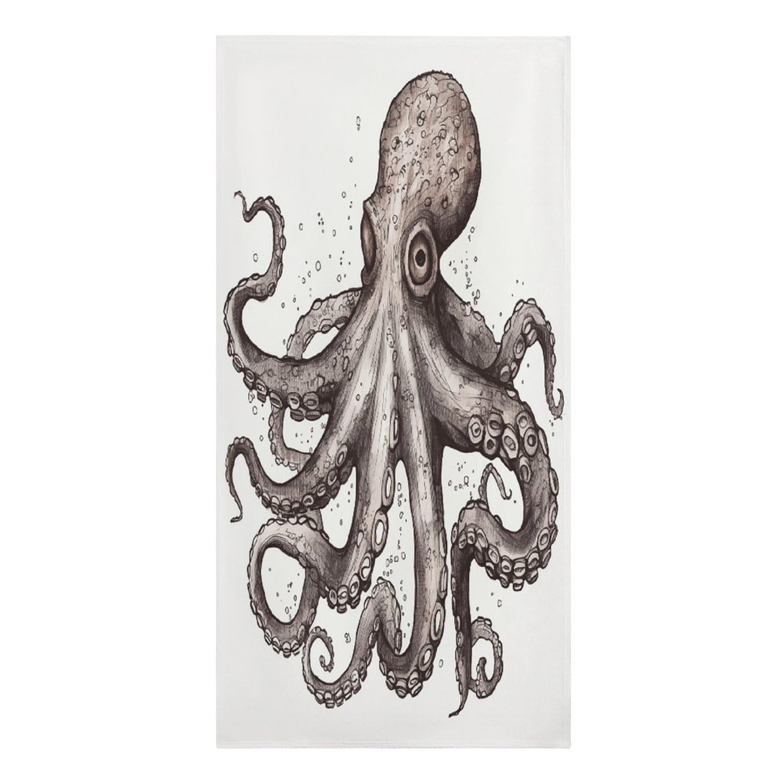 VstaDank Octopus Beach Towels 30"x61" Microfiber Super Absorbent Large Bath Towels Cozy Soft Swim Travel Towel Quick Dry Thin Pool Towel Beach Accessories for Outdoor Adult