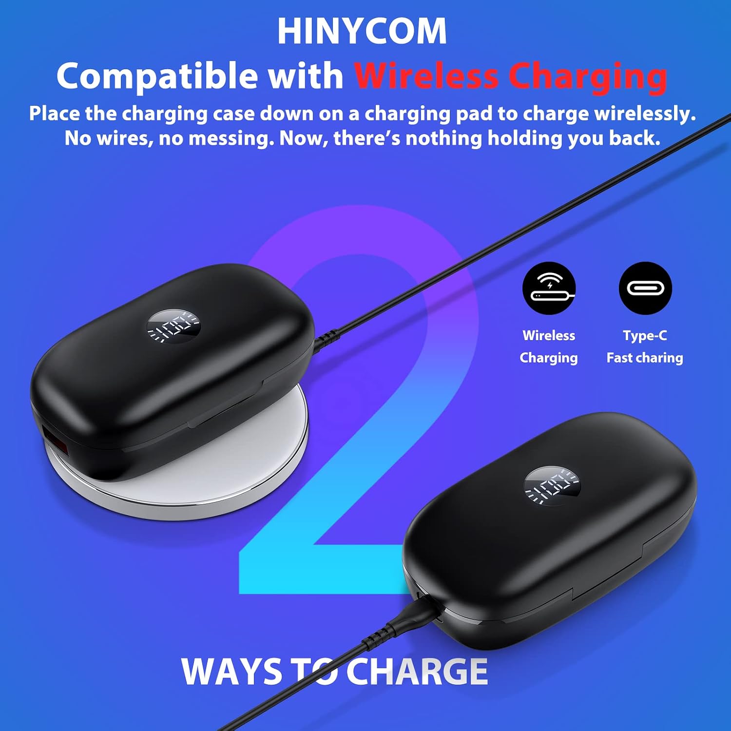 HINYCOM K88-A01 Charging Options