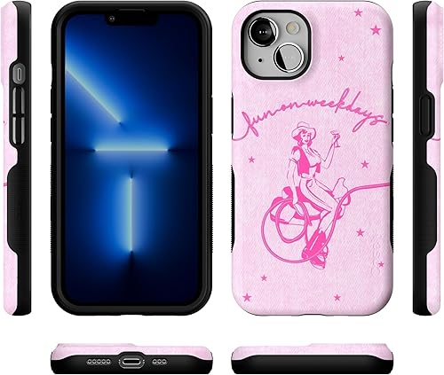 Vista 405 de Casely Funda para iPhone 13 Compatible con MagSafe Color Splash de medianoche Funda retro abstracta Color de medianoche Splash Abstracto