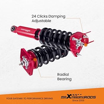 Amazon.com: maXpeedingrods Coilovers for Nissan 370Z RWD
