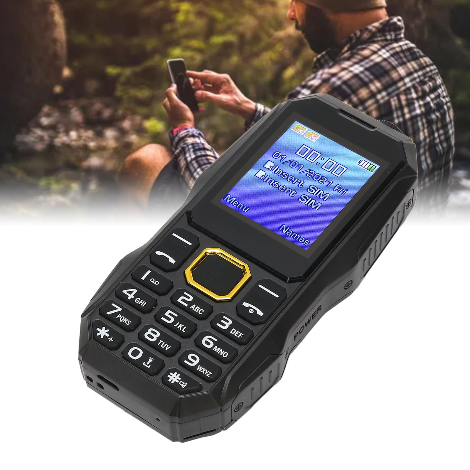 Acquista Cellulare senior Panasonic KX-TU110 Funzione SOS Nero da Conrad
