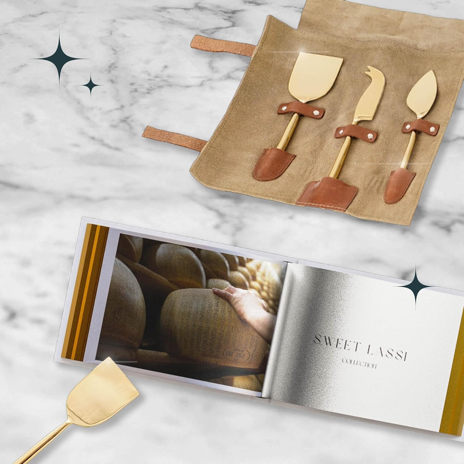 Cheese Knife Set for Charcuterie Board – Best Knives, Utensils, Tools, Spreader, Cutting Spear, Serving Tool Cheese Knife Set for Charcuterie Board – Best Knives, Utensils, Tools, Spreader, Cutting Spear, Serving Tool