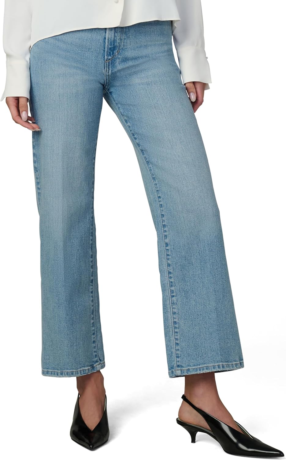 Joe's Womens The Blake High Rise Crop Wide Leg Jean