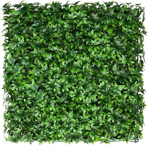 Miniatura 27 de Patio Paradise - 6 paneles de setos artificiales de lavanda púrpura de 20 x 20 pulgadas, pantalla decorativa para valla de privacidad, pared