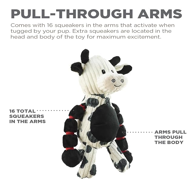 Foto 4 de 7 de Charming Pet Thunda Tugga - Juguete de Peluche y chirriante para Perro