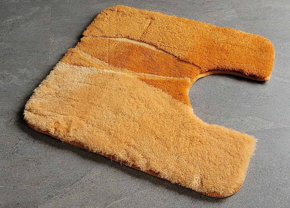 Tapis de bain Kleine Wolke terre cuite pour une ambiance spa à la maison