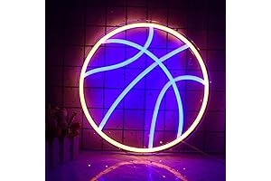 Led Light Basketball 16*25CM Basketball Neon Signs Sport Neon Light Led Sign...