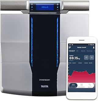 RD-545HR Smart Segmental body composition monitor with Bluetooth, Body fat and muscle mass per segment, Smart app for fitness tracking