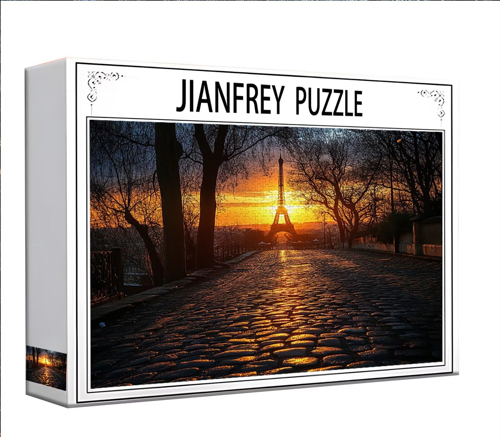 Wieża Paryska puzzle dla dorosłych 2000 sztuk, trudne trudne łamigłówki, gry edukacyjne, niemożliwe puzzle dla dorosłych, hobby, twarde drewniane puzzle, gładkie krawędzie, ciasne gryzienie S-7