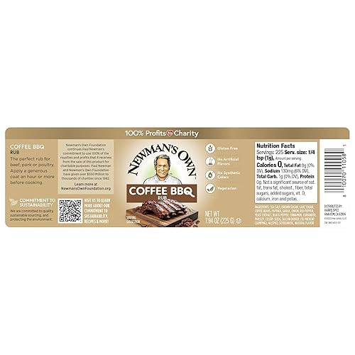 Miniatura 3 de Newman's Own Paquete de chef con condimento para barbacoa de café, condimento para bistec y condimento para jerk caribeño