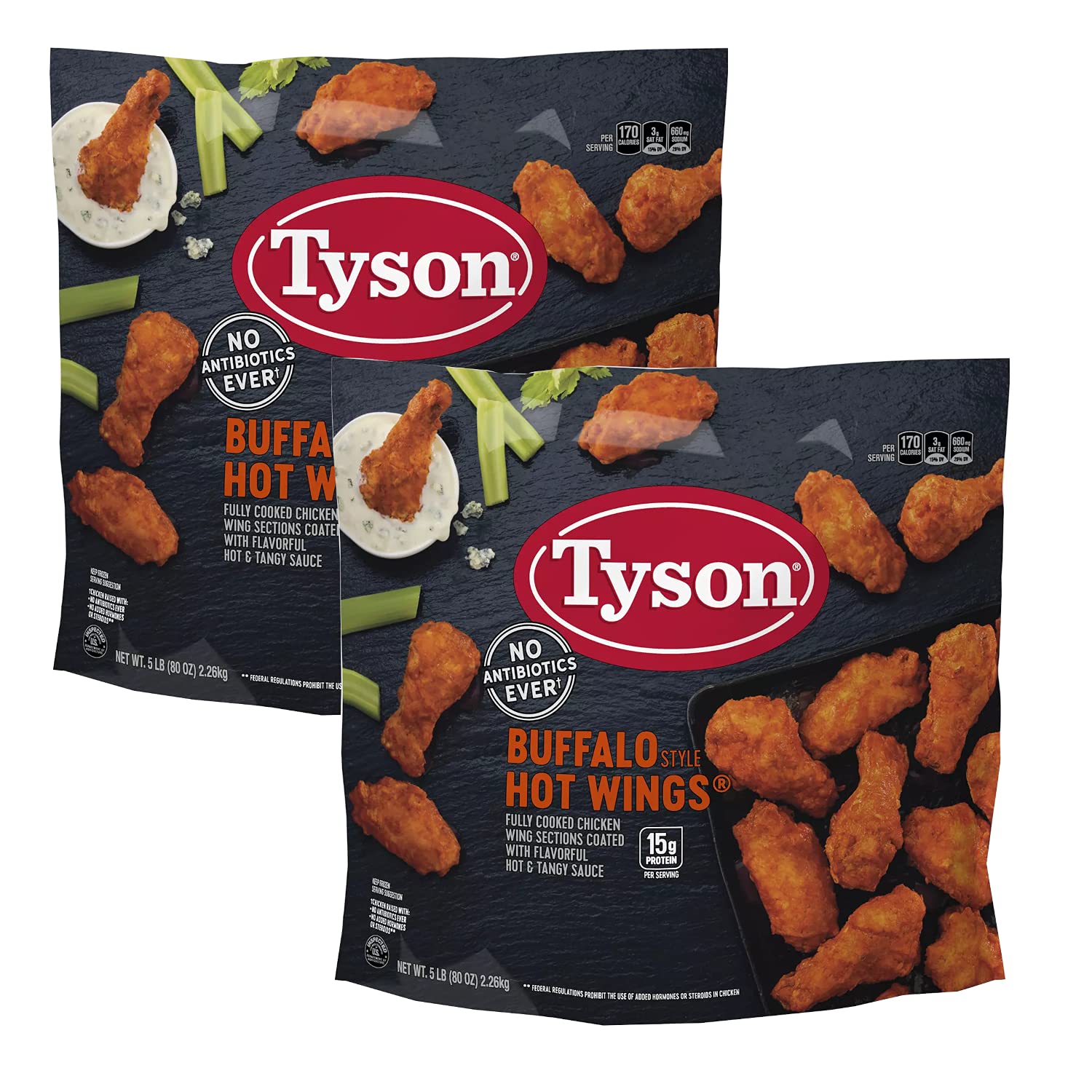 Gourmet Kitchn Tyson Buffalo Style Fully Cooked Hot and