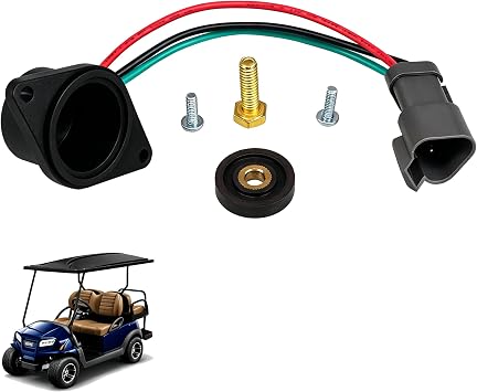 Golf Cart Club Car IQ Speed Sensor,HKOO Golf Cart Club Car IQ Speed Sensor with High Speed ADC Motor Magnet,Fit Club Car DS&Precedent 48V Electric Models,OEM# 102704901,102265601