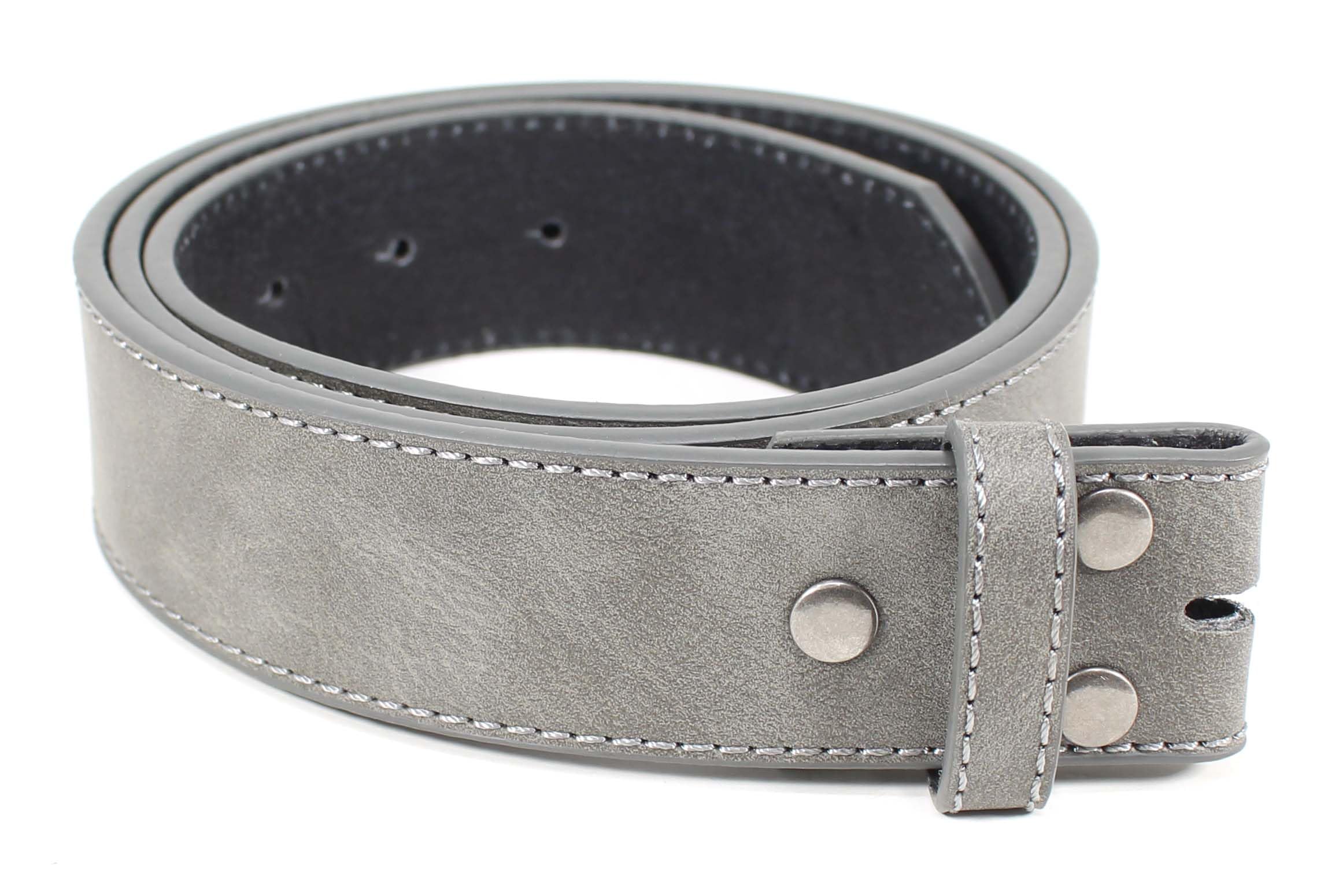 Leather Belt Strap Vintage Distressed Texture 1.5" Wide For Men and Women