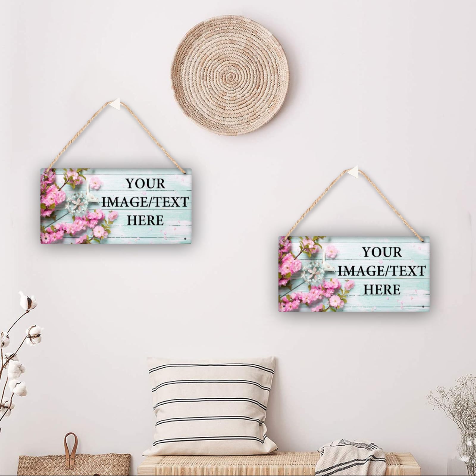 Targa In Legno Personalizzata - Decorazione Rustica Per Casa O Regalo - Foto 5