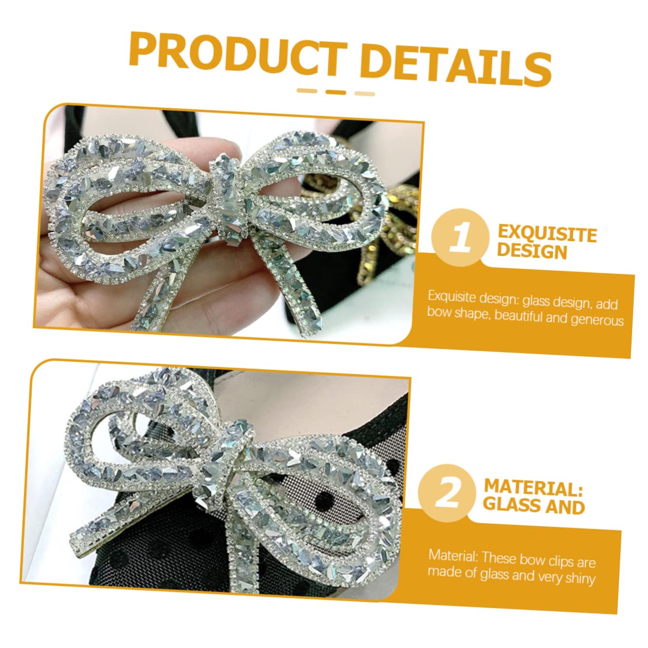 FRCOLOR Fibbia per Scarpe Sposa Accessori per Matrimonio e Speciali