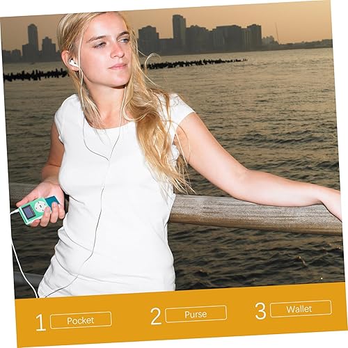 Miniatura 4 de Mini reproductor USB con pantalla LCD de aleación de aluminio ABS Shell batería recargable Li-ion Reproductor de música digital portátil con ranura