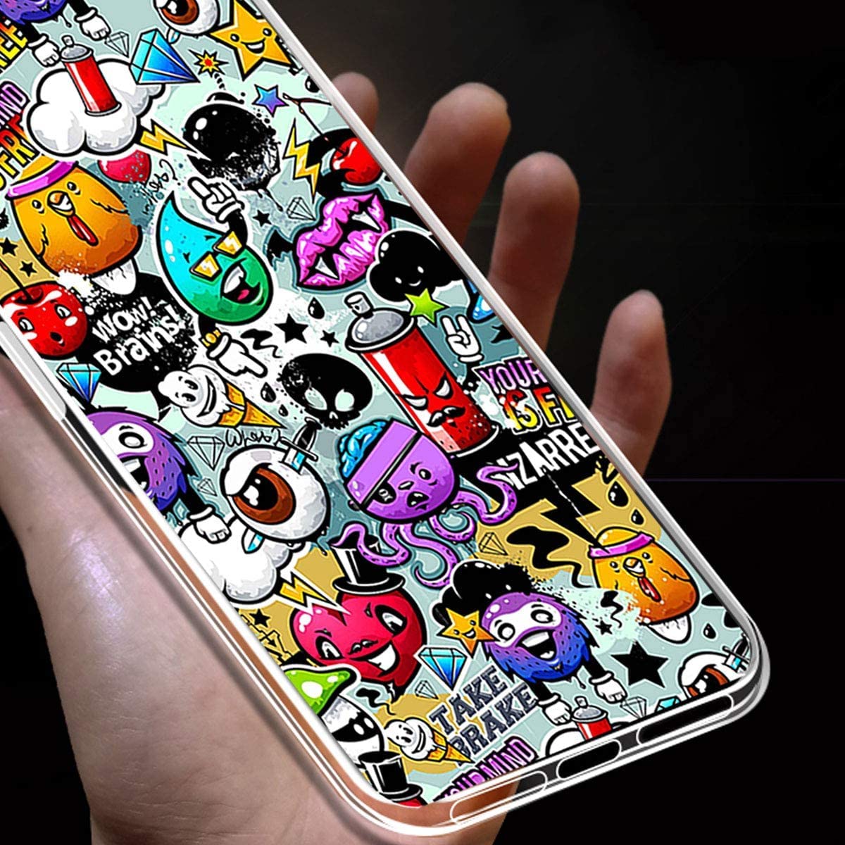 HGJTFANY Phone Case For Nokia 235 4G 2024 (2.8"), Clear Shockproof Soft Silicone Cover [Ultra-Thin ] [Anti-Yellowing] Flexible TPU Bumper Shell For Nokia 235 4G 2024 - WM108