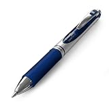 Pentel EnerGel RTX Retractable Liquid Gel Pen, (0.7mm) Metal Tip, Medium Line, Navy Blue Ink, Box of 12 (BL77-CA) – view 4