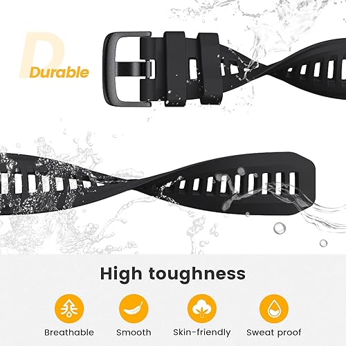 Miniatura 4 de NotoCity Band for Garmin Instinct 2 Watchband Instinct 2 Solar Wristband 22mm Soft Silicone Replacement Watch Strap Compatible with Instinct 2 Solar