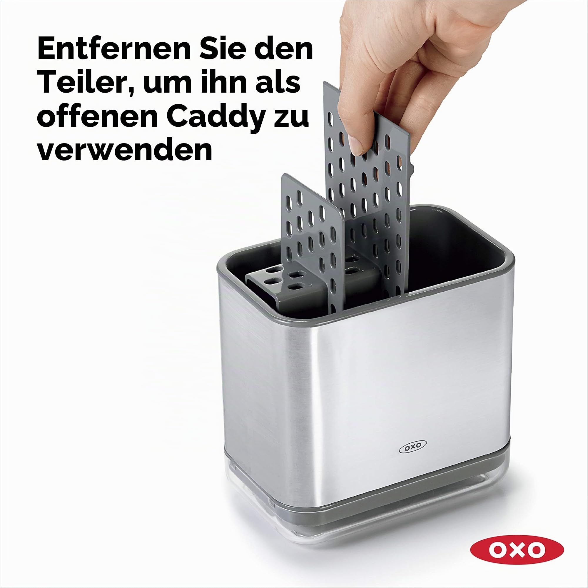 OXO Good Grips Spülbecken-Organizer aus Edelstahl