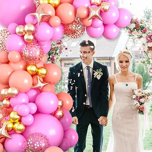 Miniatura 10 de Kit de arco de globos de color verde aguacate, verde aguacate, dorado, blanco, albaricoque, kit de guirnalda de globos de látex, globos de fiesta de