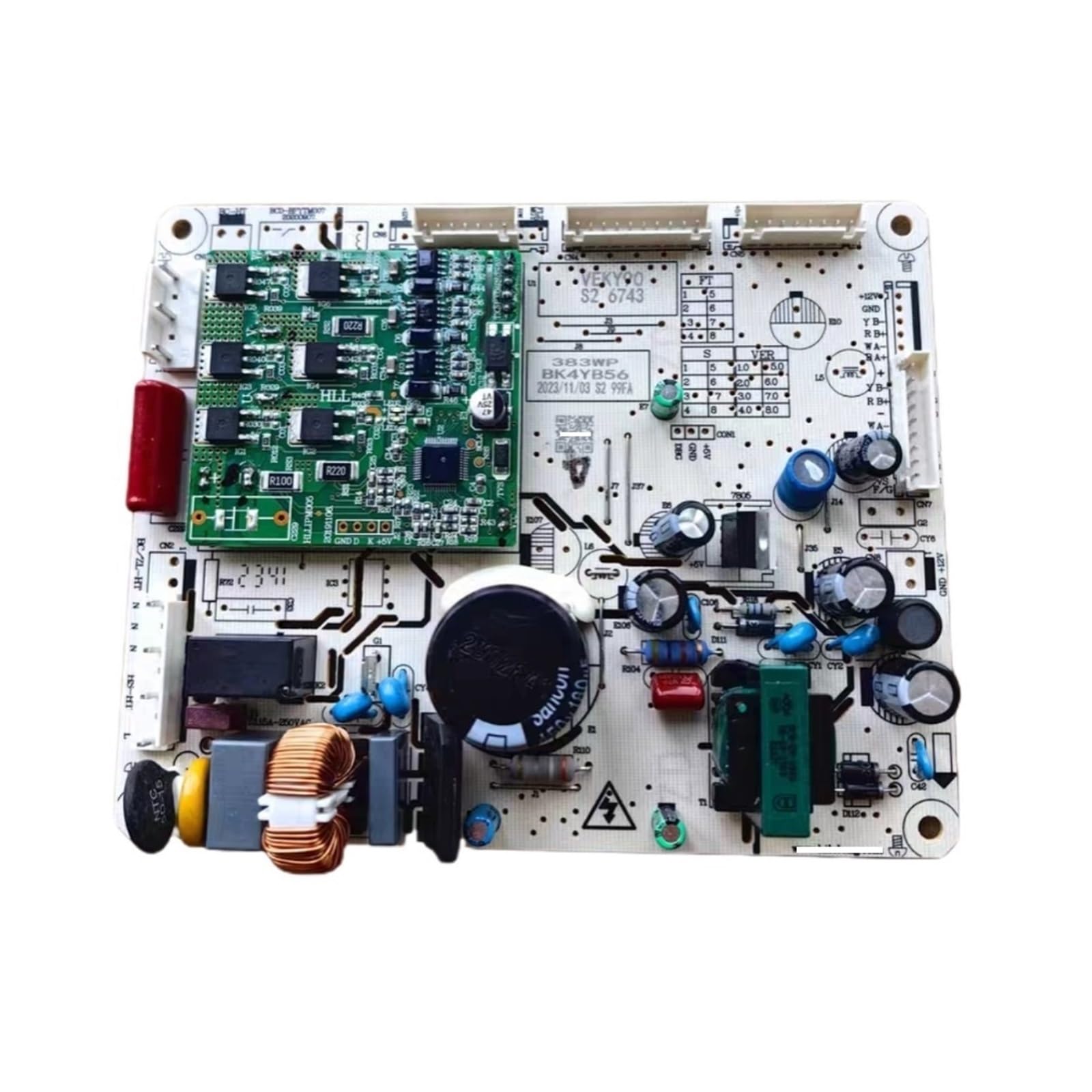 Control Board BCD-383WP BK4YB39 BK4YB56，Compatible For Konka，Refrigerator Circuit PCB Fridge Motehrboard Freezer Spare Parts(BK4YB56)