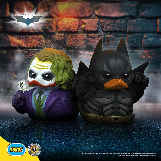 Foto 5 de 5 de TUBBZ Caja Edición: Batman The Dark Knight - Joker Figura Coleccionable de Pato de Goma Disfrazado