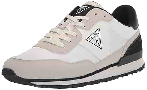 Amazon.com | Guess Men's ADIE Sneaker, Light Grey Multi 050