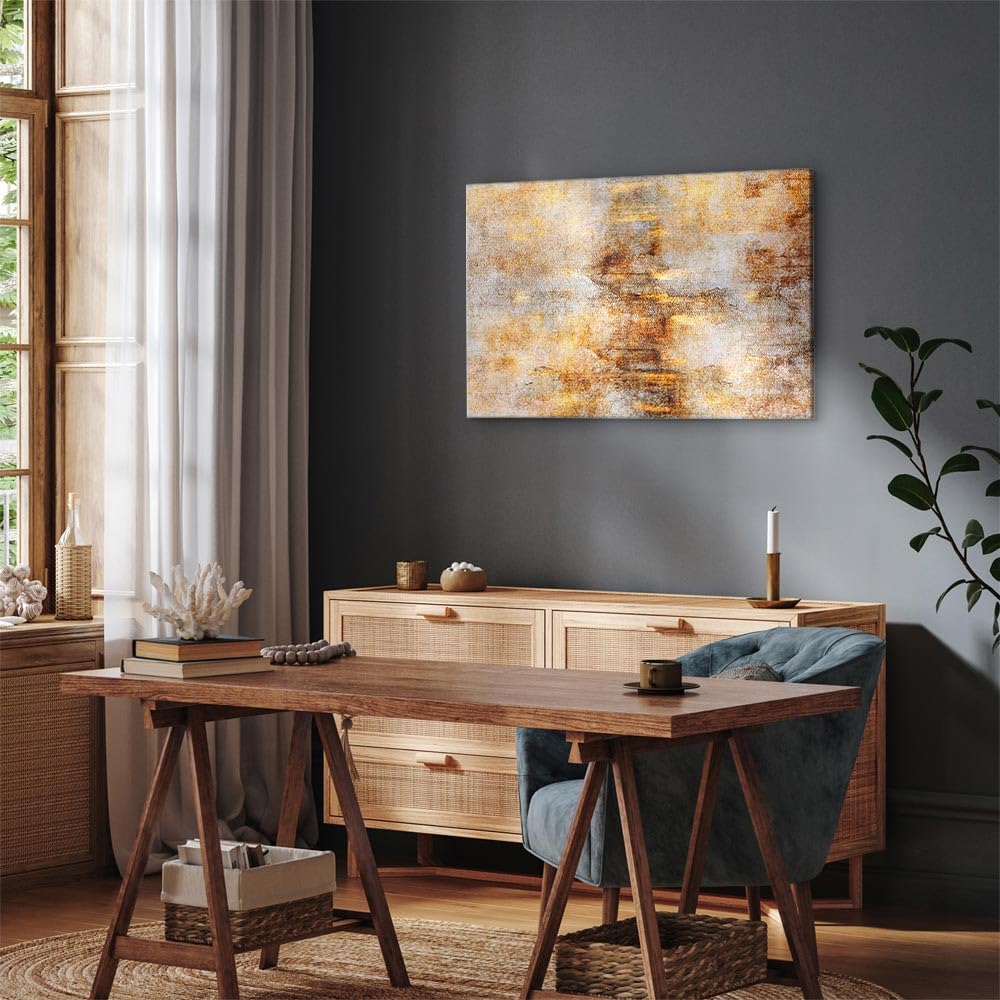 murando - Quadro Acustico Astratto 1 pezzo schiuma acustica Quadri Moderni Camera da Letto Matrimoniale - Stampa su Tela - Pannelli Fonoassorbenti Decorativi - Fonoassorbente Acustiche