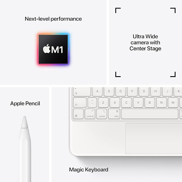 2021 Apple iPad Pro (11", Wi-Fi, 128 GB) - Space Grau (3. Generation) - 5