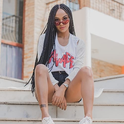 Miniatura 5 de Collar de cruz para hombre Collar con colgante de cruz lisa de acero inoxidable plataoro, regalo de joyería simple, cadena de caja de 18 a 24