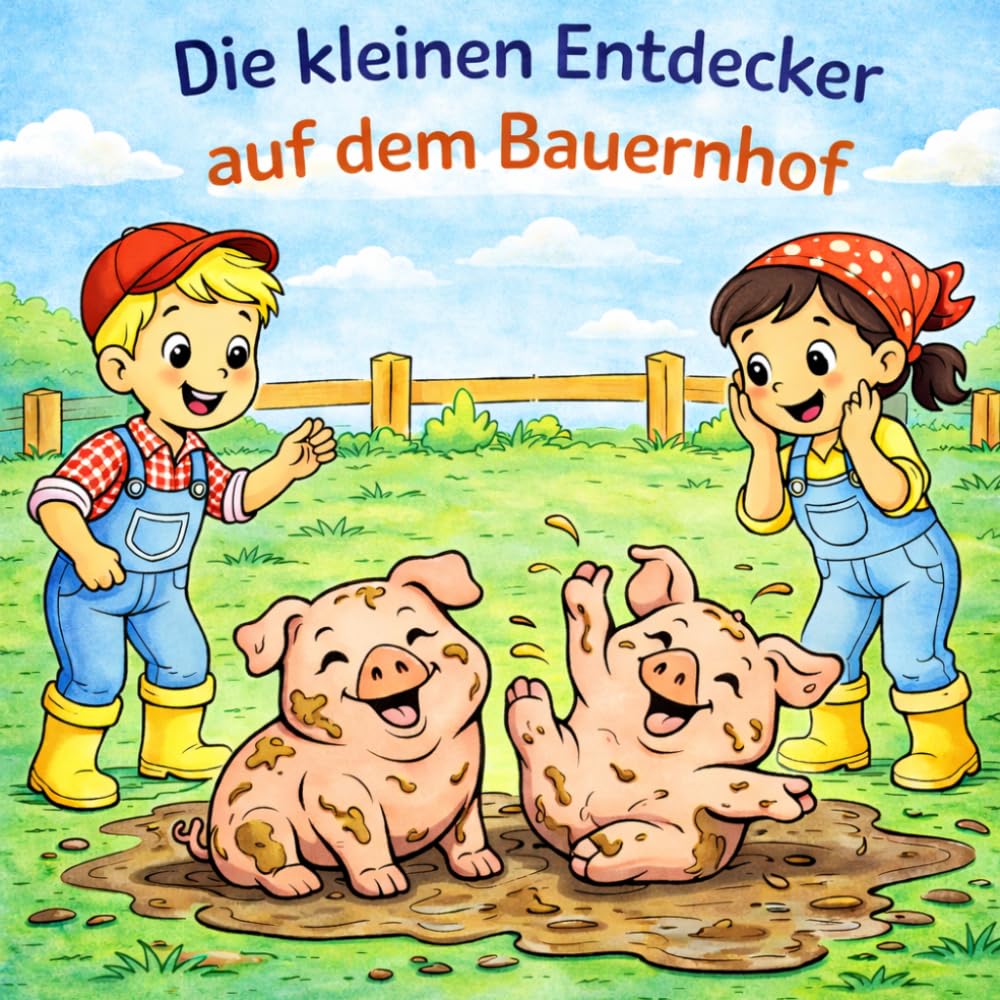 Die kleinen Entdecker auf dem Bauernhof - Ein Kinder Ausmalbuch