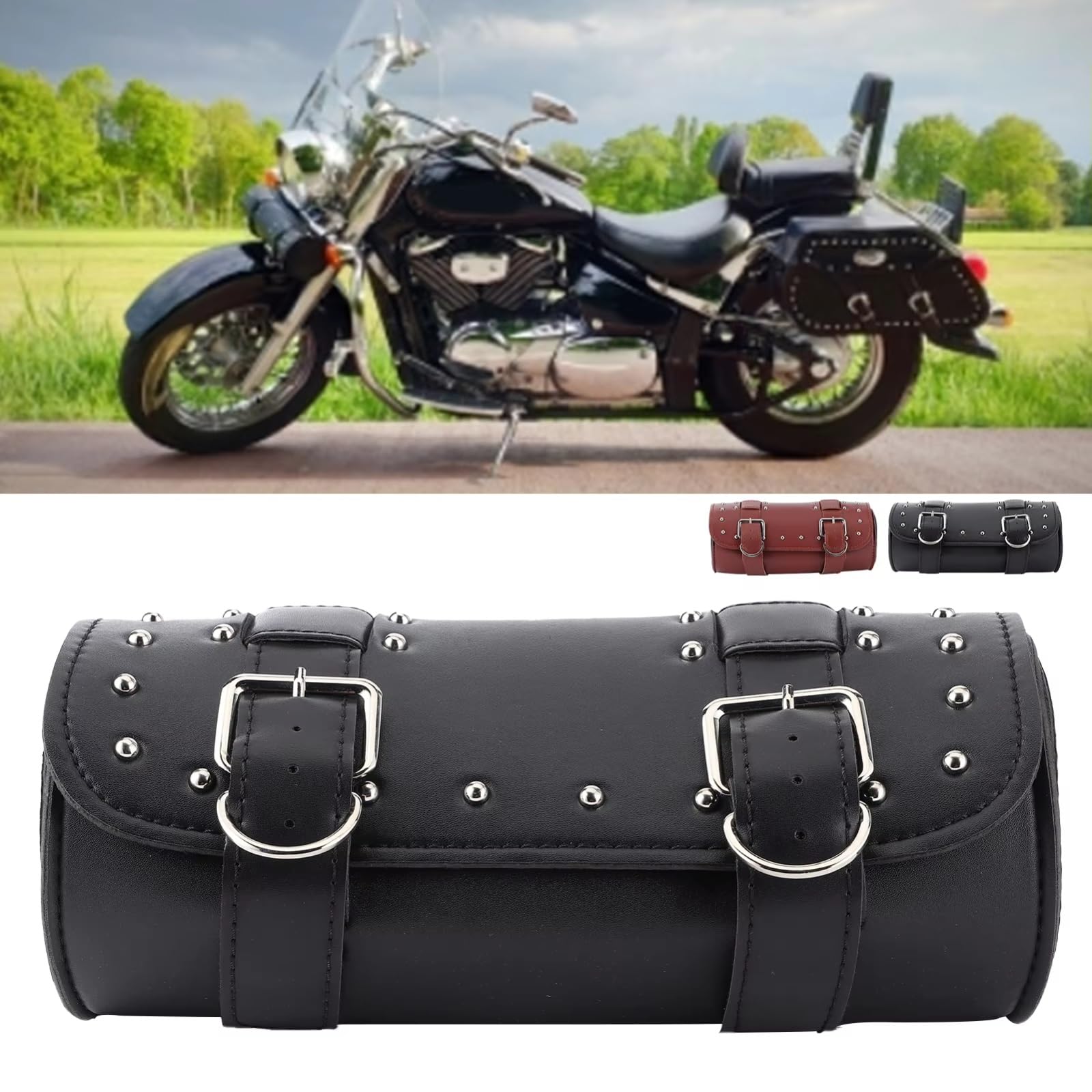 Borsa Universale Per Moto Sella In PU Per Bagagli In Rotolo Per Di Ricambio Per Motore Accessori Per Parti Motocicli Sacche Moto