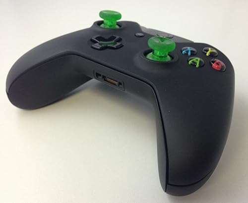 Miniatura 5 de Gametown - Palanca de pulgar analógica para Microsoft Xbox One Game Controller 2PCS Transparente Verde