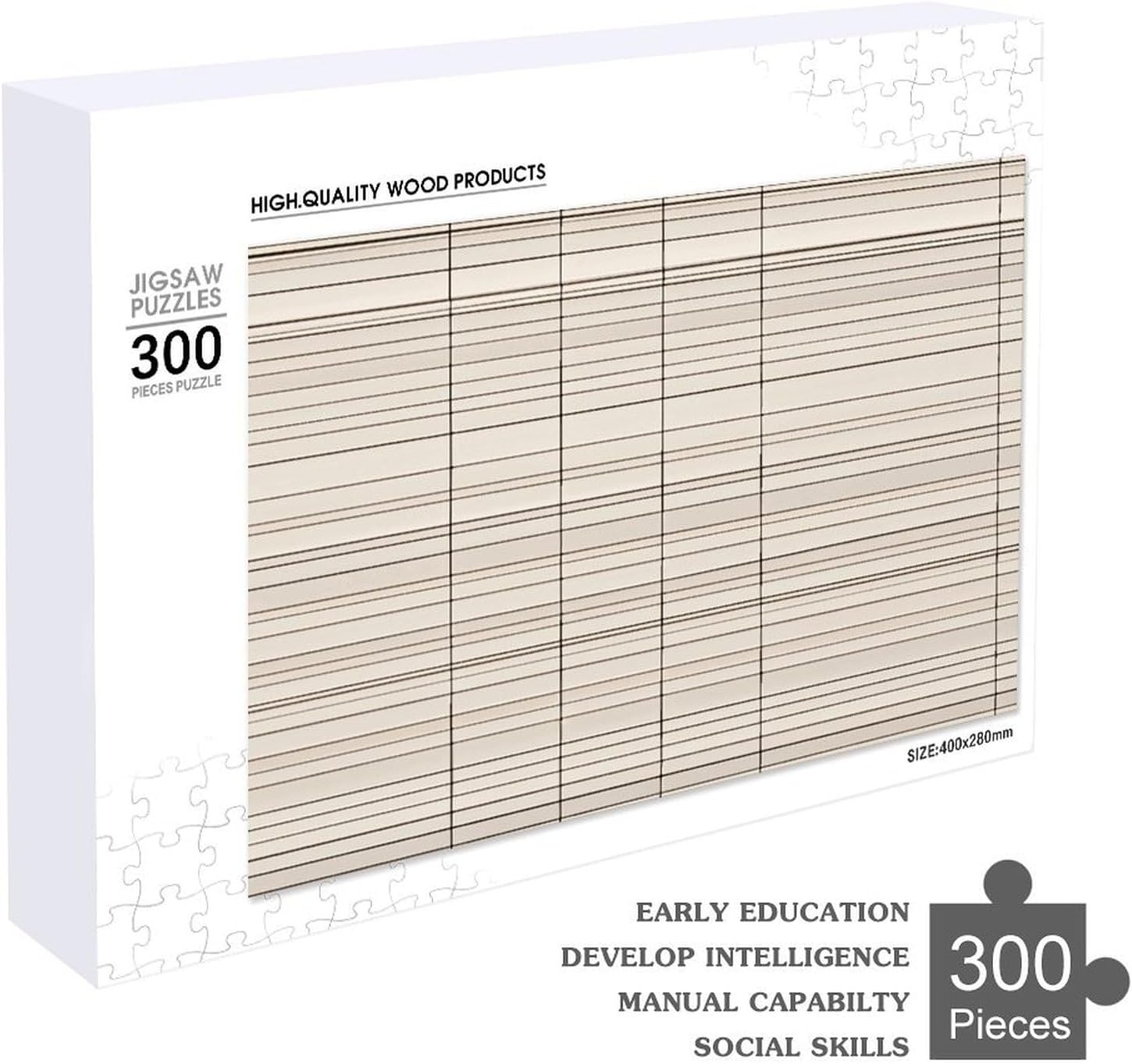 Stripes Puzzles for Adults 300 PCS Home Decor image 4