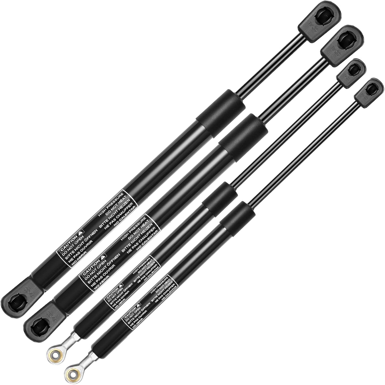 A-Premium Tailgate Hatch and Rear Window Lift Supports Shock Struts Replacement for Ford Expedition 1997-2002 4-PC Set