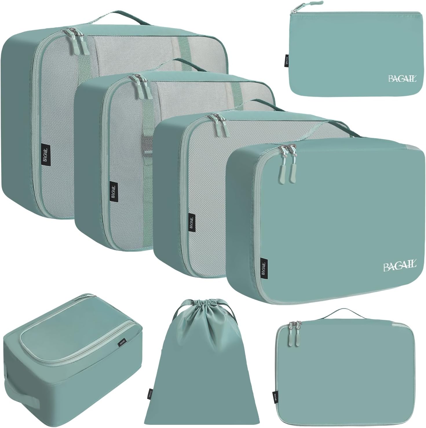 Packing Cubes for Suitcase 8 Set, Lightweight Luggage Packing Organizers Packing Cubes for Travel Accessories