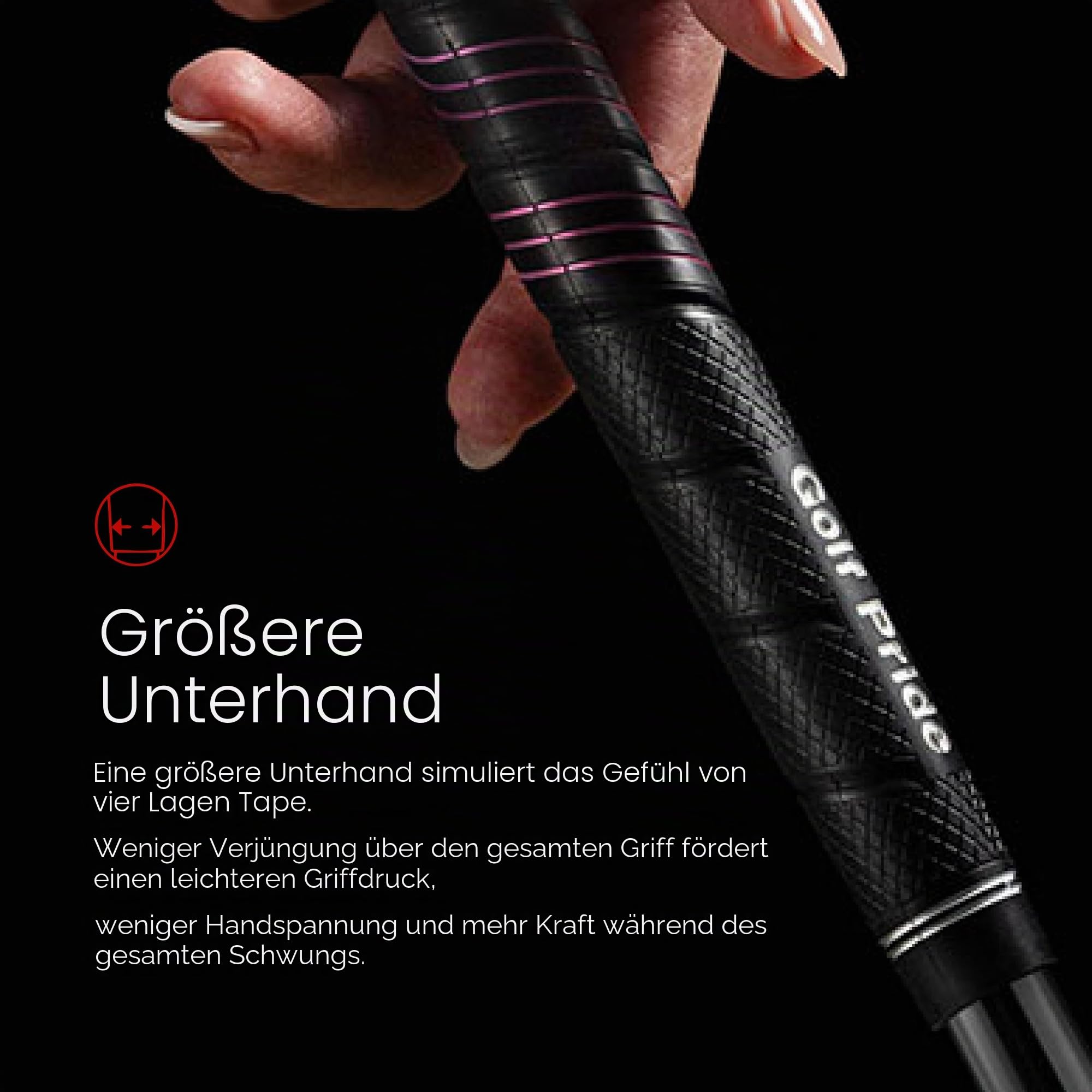 Golf Pride Herren Cp2 Wrap 60r Griffe