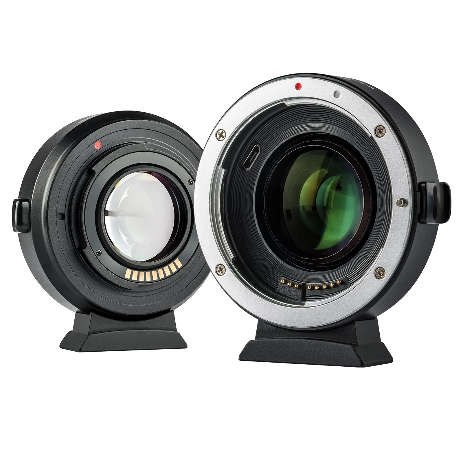 VILTROX EF-EOS M2 Lens Adapter Reducer Speed Booster 0.71x Auto Focus EF to EFM Lens Mount Adapter Compatible with Canon EF Lens to EF-M Mount Mirrorless Camera EOS M M2 M3 M5 M6 M10 M50 M100