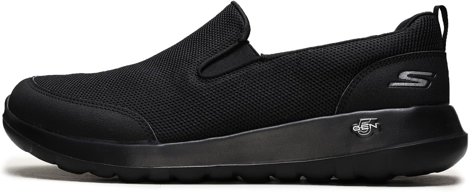 Skechers Men's Go Max Clinched-Athletic Mesh Double Gore Slip on Walking Shoe