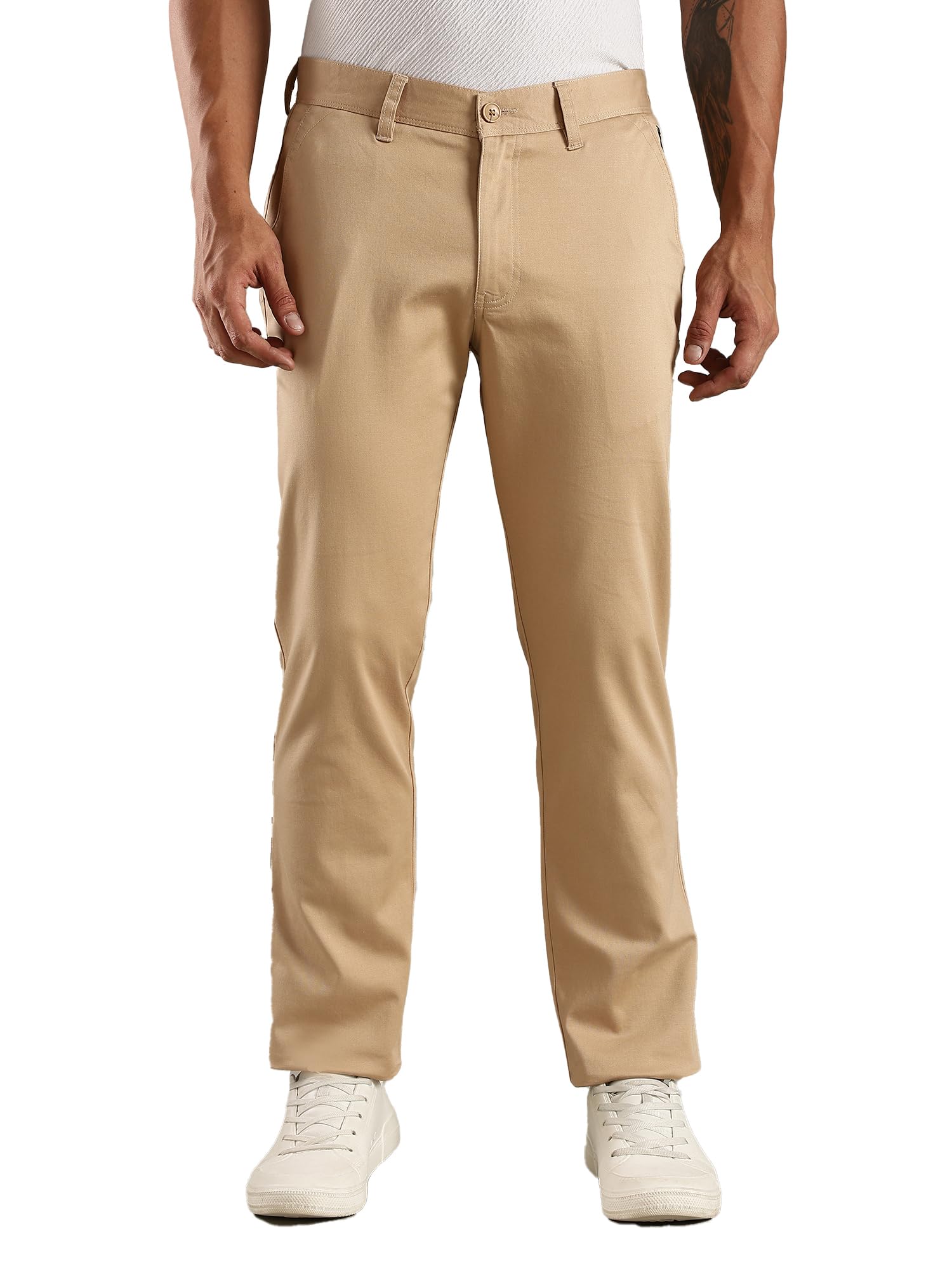thomas scott Men's | Solid | Regular Fit | Premiun Cotton | 4 Pocket | Formal wear Trouser | Casual Chino | Pants for Men (Available in Plus Size)-picture-40