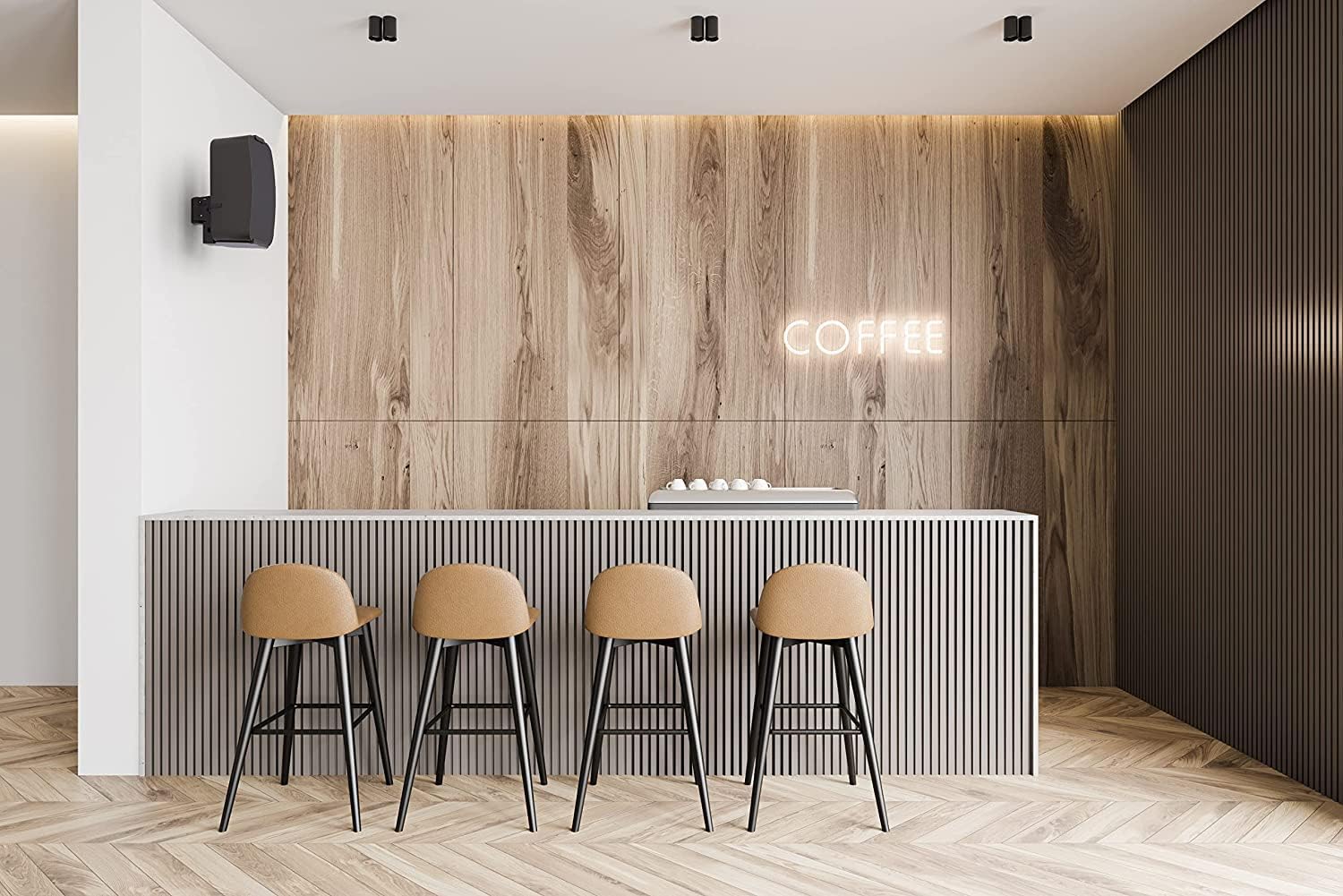 Vertical Wall Mount for Sonos Five & Play:5 (Black)