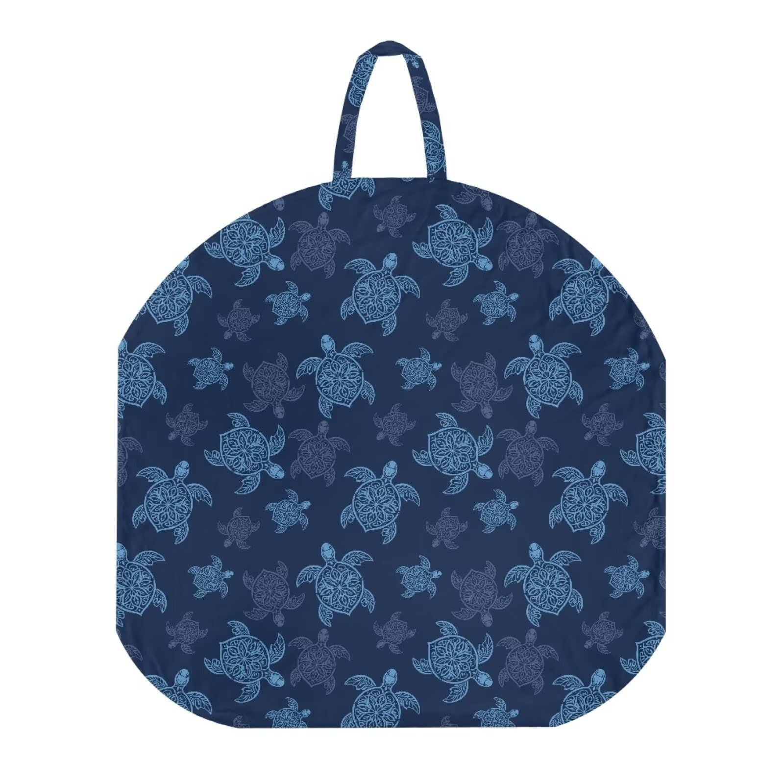 Sellikakes Sea Turtle Newborn Lounger Cover for Boys Girls, Soft Comfortable Replacement Infant Lounger Pillow Cover Baby Nest Cover Snug Fits Most Round Baby Loungers