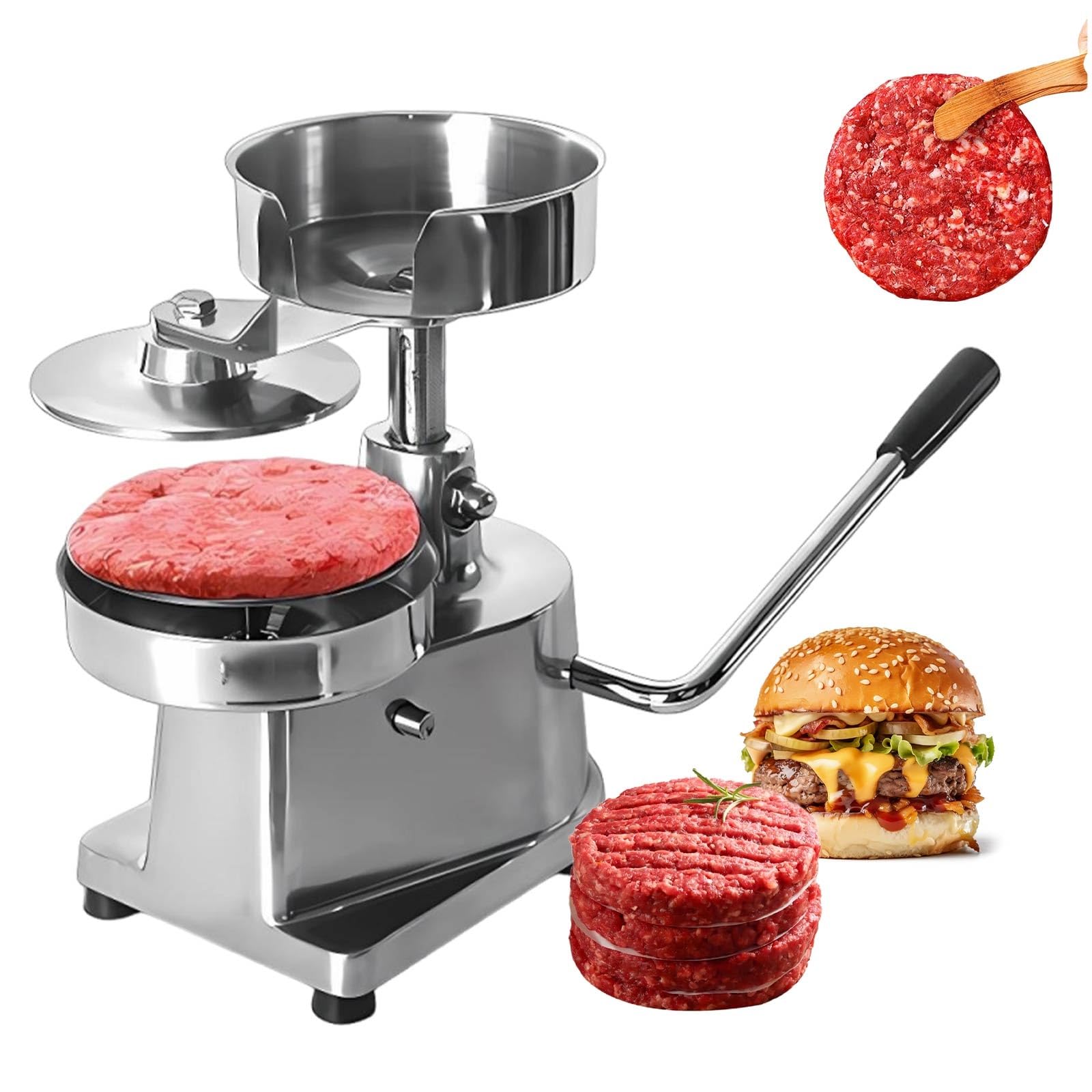 Prasa Do Mięsa I Burgerów, Ręczna Forma Do Burgerów Ze Stali Nierdzewnej, Urządzenie 4in/6in Do BBQ, Kuchni I Gastronomii(4in)