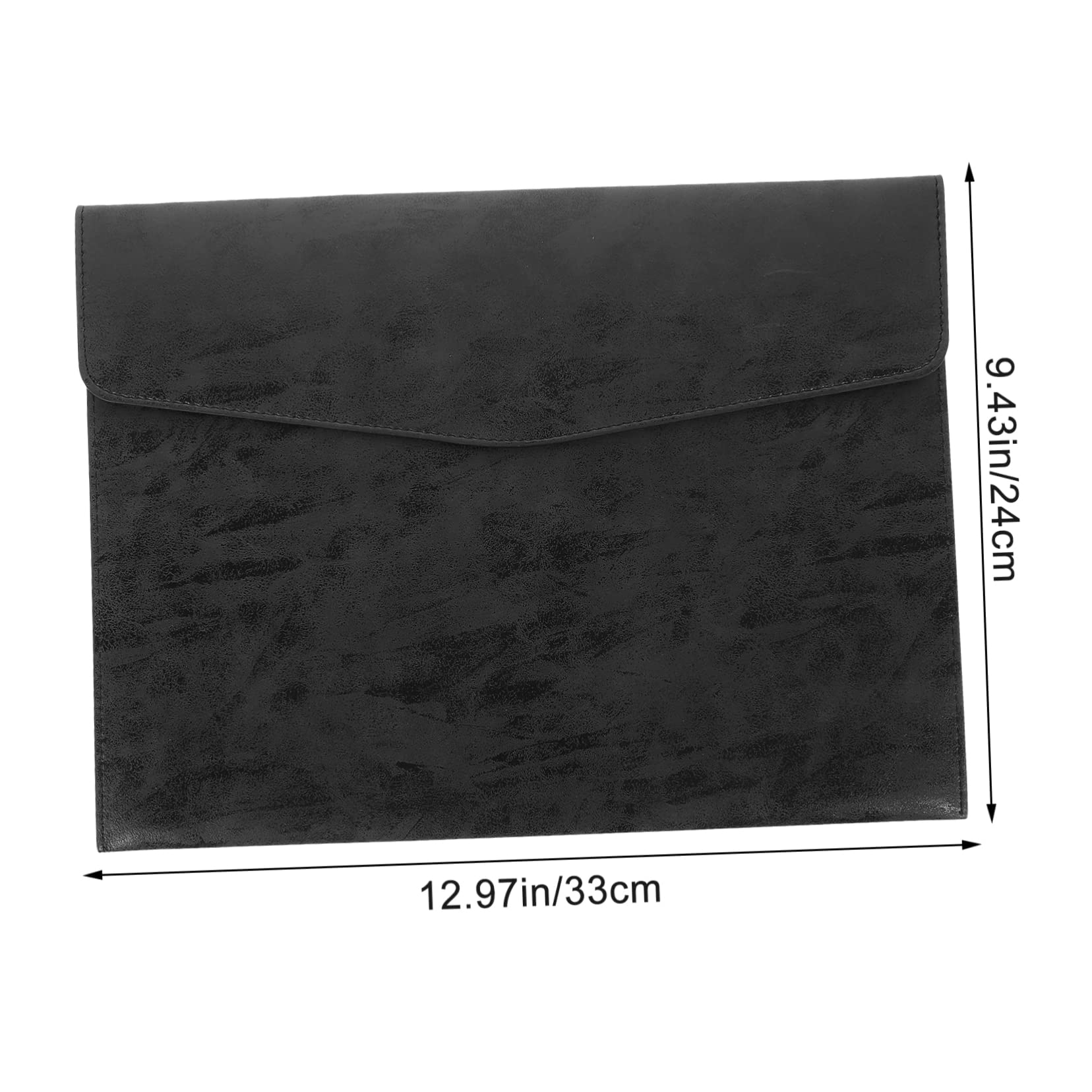 Housoutil Pu Document Holder File Bag File Organizer for Office Home Capacity Storage for School