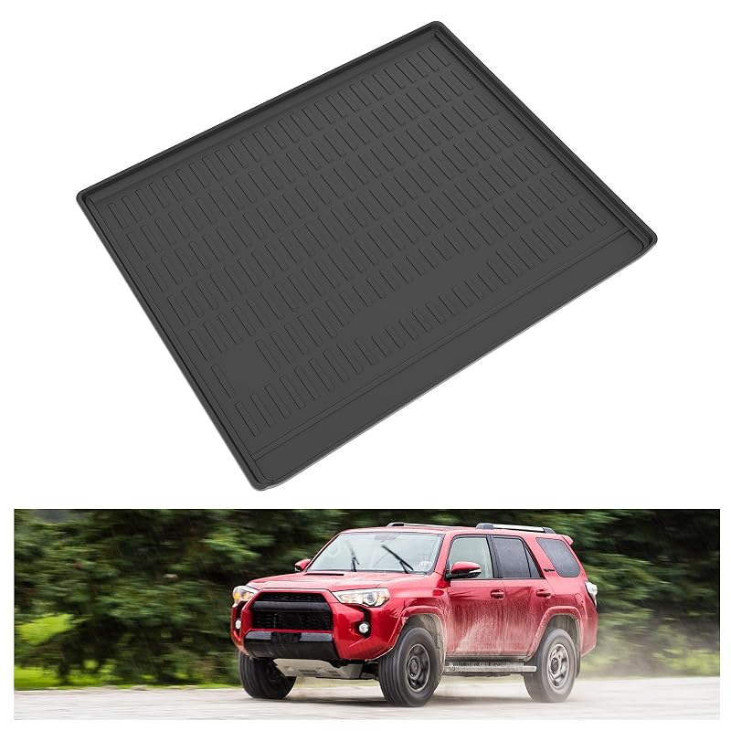 Tapete de Porta-Malas para Toyota 4Runner 2010–2024 sem 3ª Fileira Kiwi Master Preto