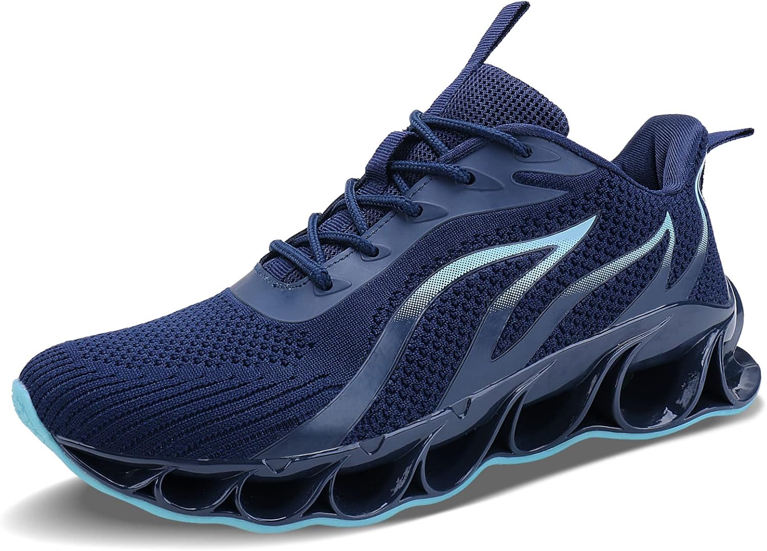 Men Athletic Shoes Mesh Blade Running Walking Sneakers