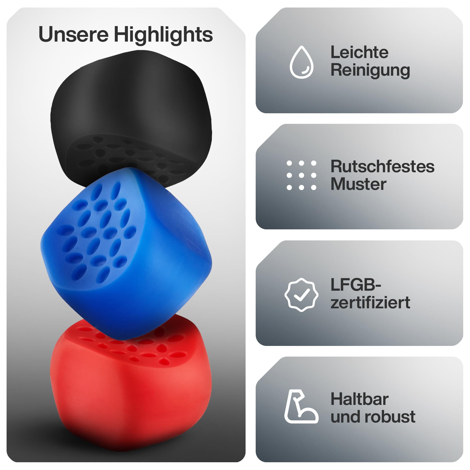 EZOT Jawline Trainer - Entrenador de mandíbula para hombres y mujeres, define la línea de la mandíbula y el entrenamiento facial con tóner jawliner, jaw exerciser para eliminar la papada, tres niveles